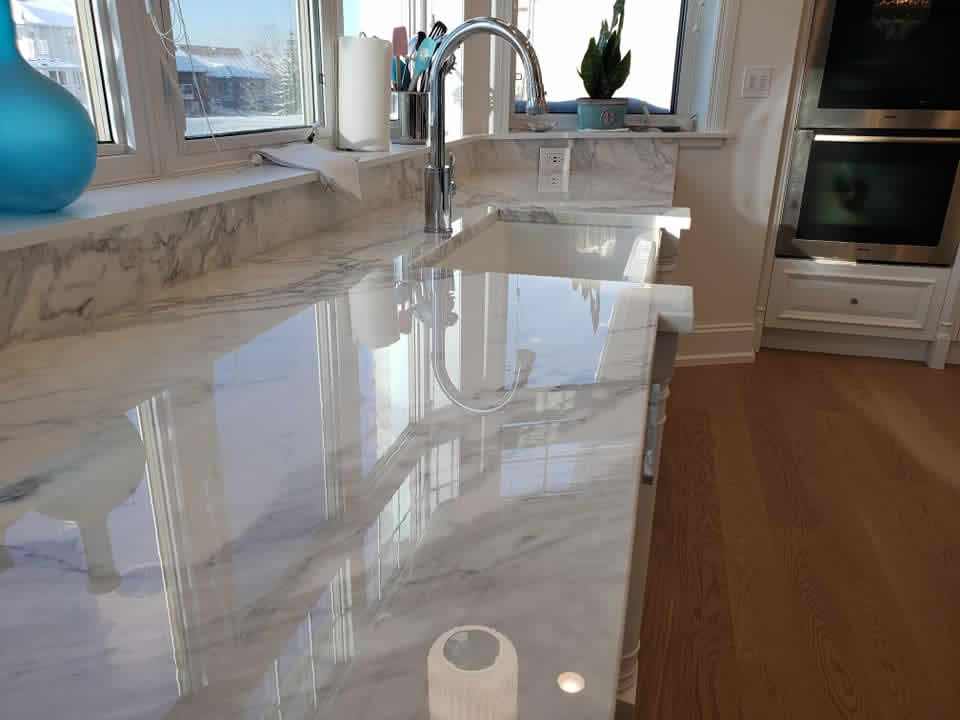 Stoneguard USA Clear Satin Marble Counter Protection Film